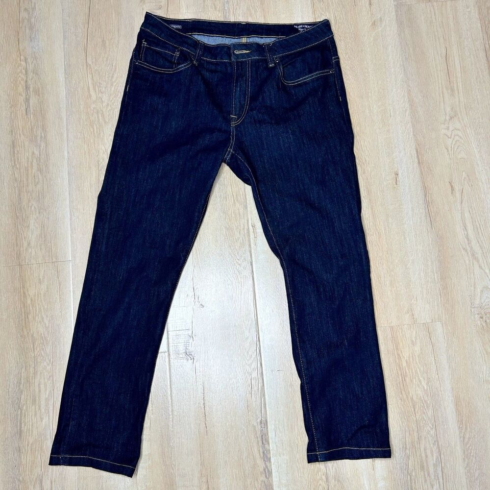 Buffalo Jeans Mens Size 36x32 Blue Denim Pants Slim  Ash